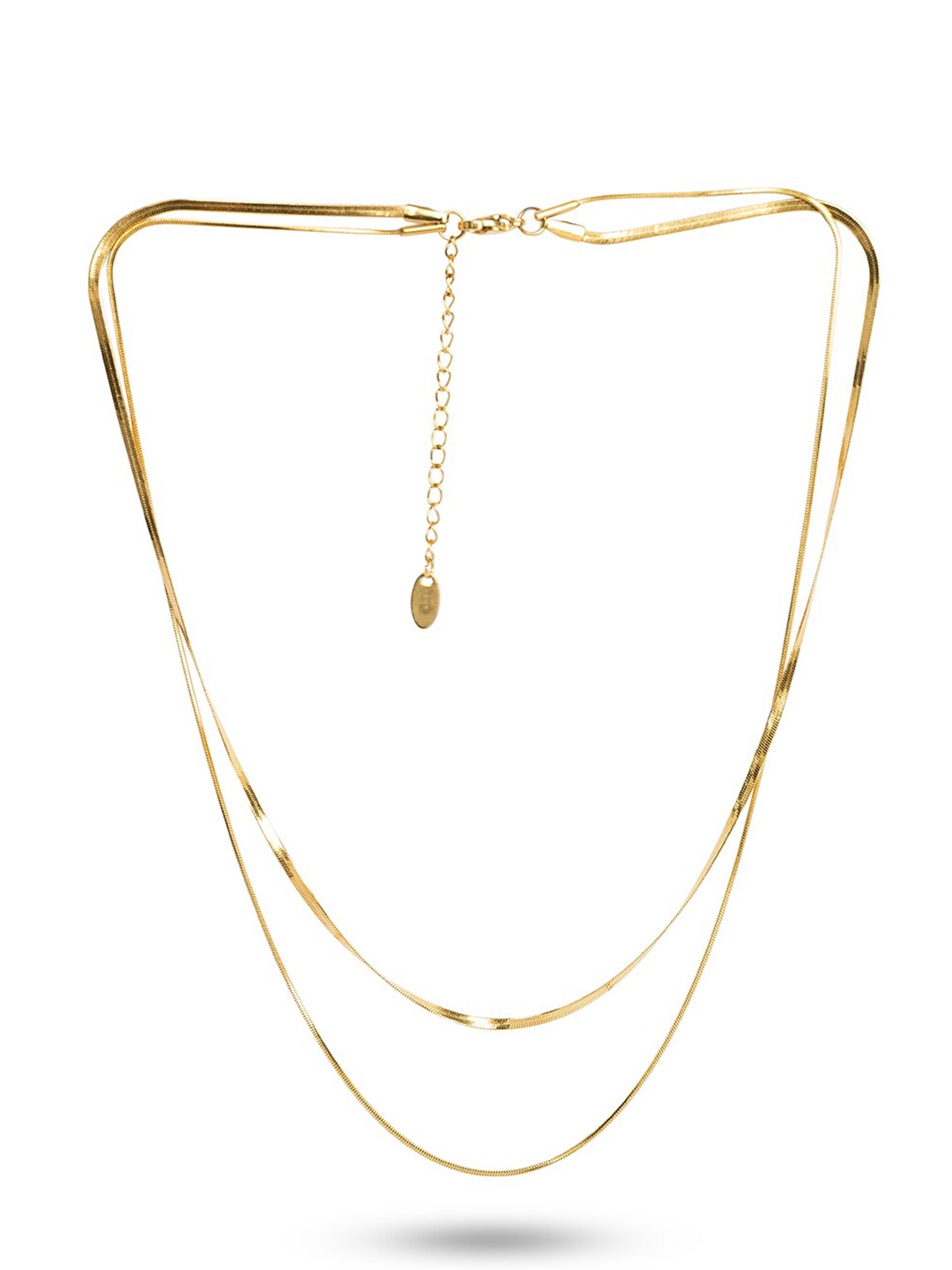 

PALMONAS Gold-Plated Layered Necklace