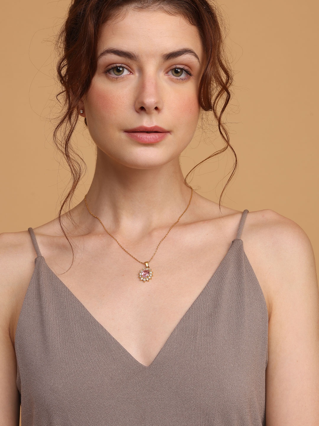 

PALMONAS Gold-Plated Necklace