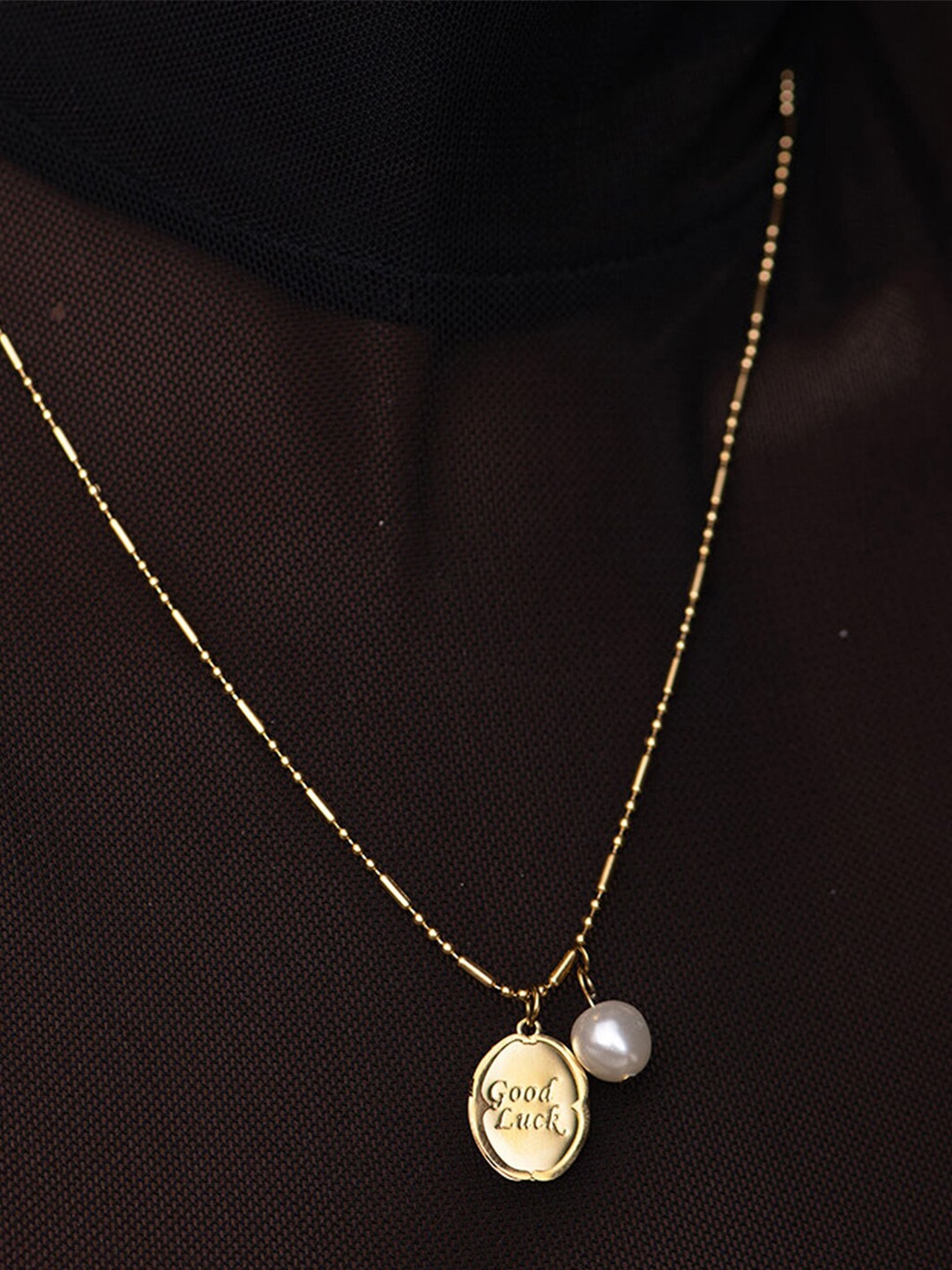

PALMONAS Gold-Plated Lobster Closure Chain