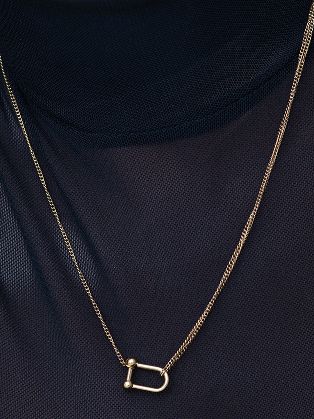 

PALMONAS Gold-Plated Lobster Closure Chain