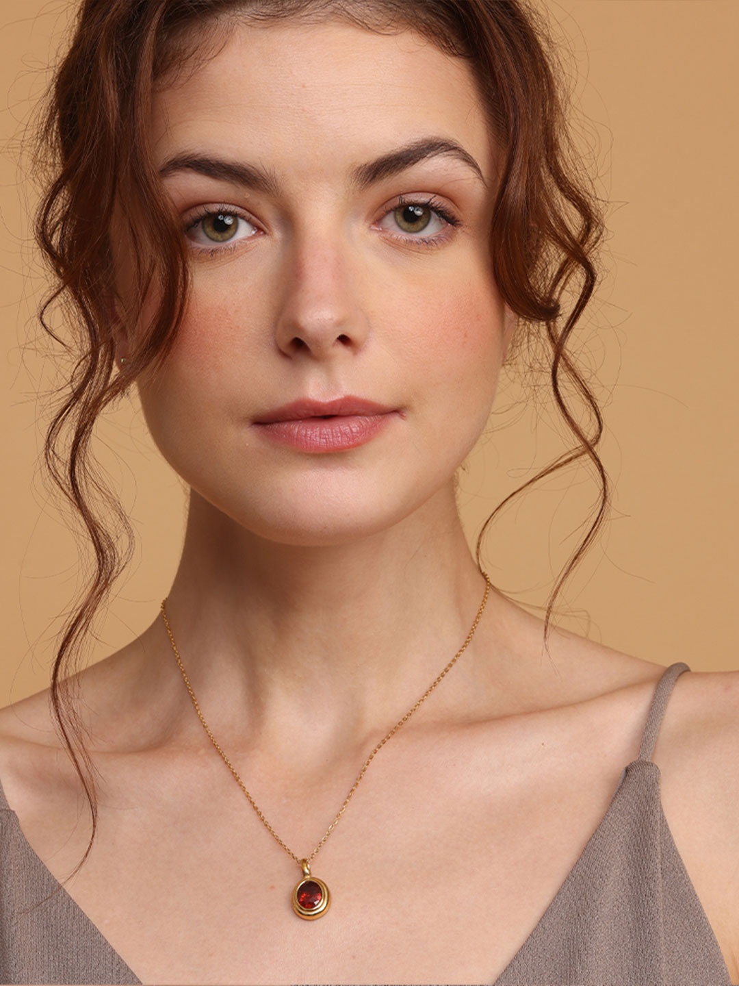 

PALMONAS 18 KT Gold-Plated Necklace