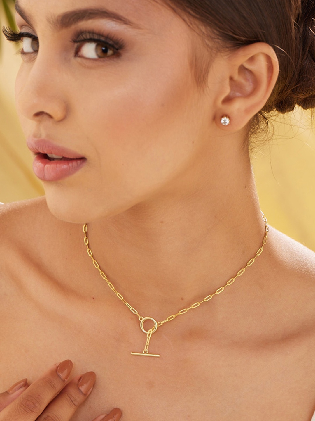 

PALMONAS 18k Gold Vermeil Sterling Silver Gold-Plated Necklace