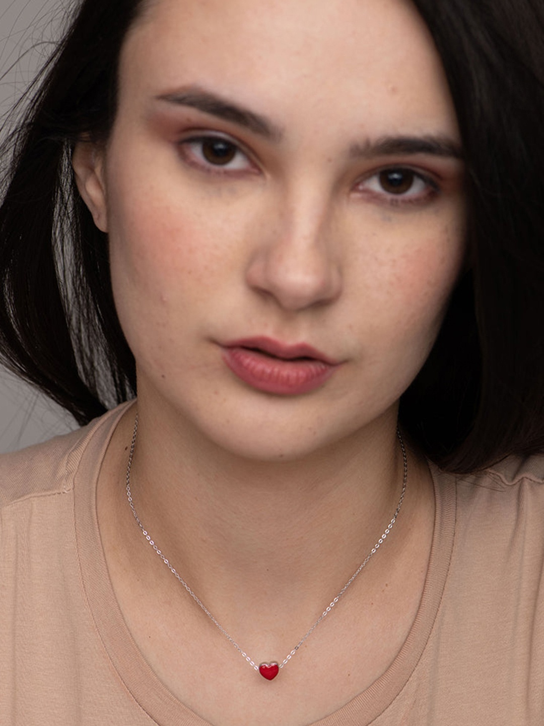 

PALMONAS 925 Sterling Silver-Plated Minimal Necklace