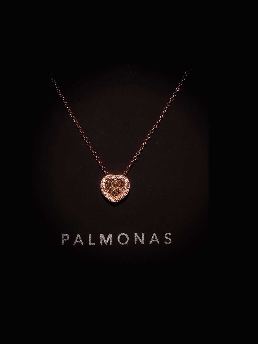 

PALMONAS Sterling Silver 18 KT Gold-Plated Necklace