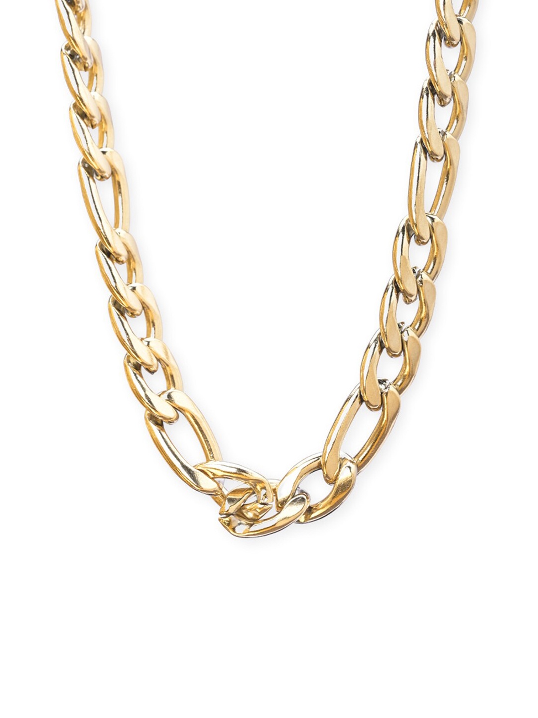 

PALMONAS 18 KT Gold-Plated Figaro Chain Necklace