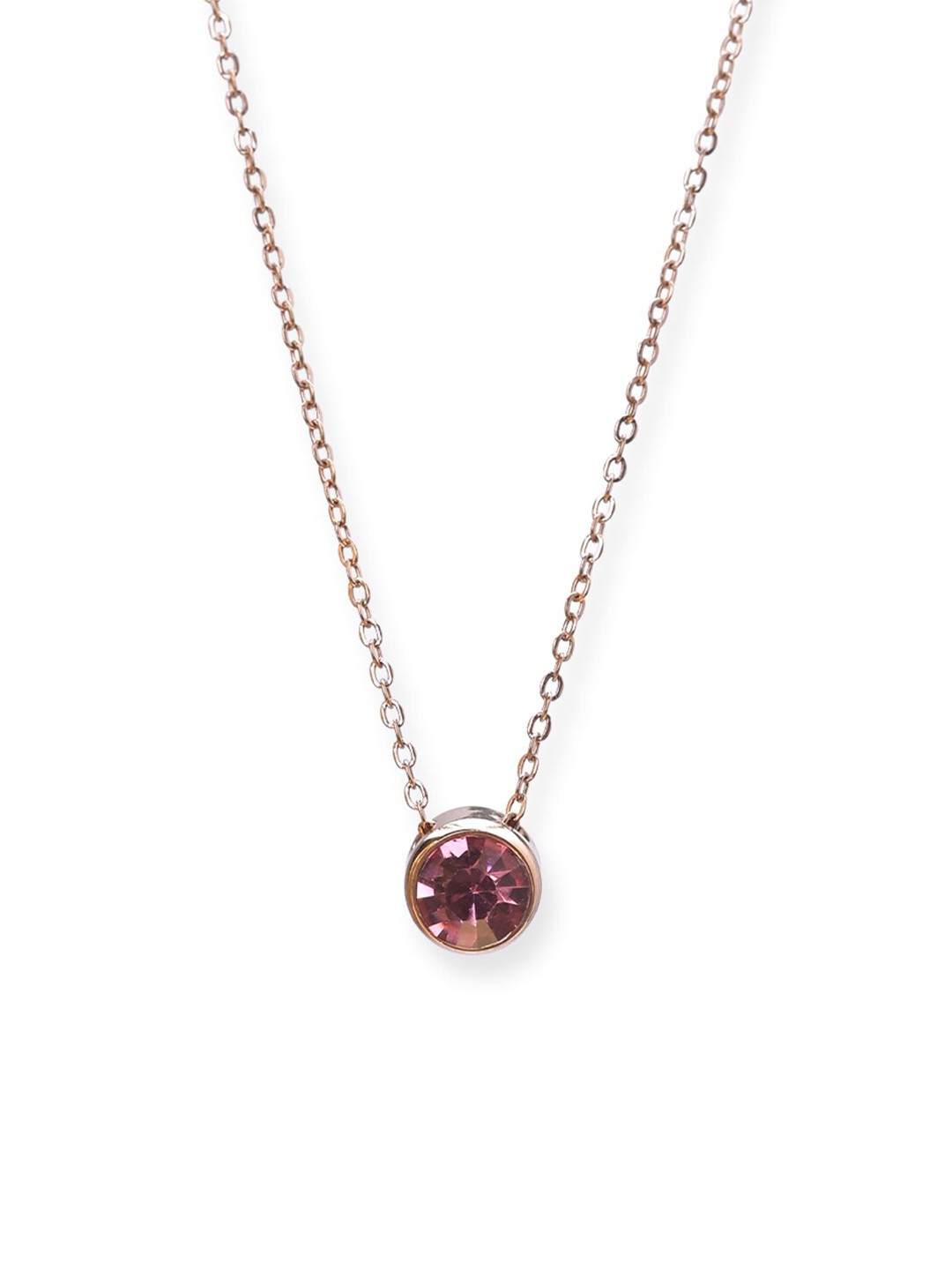 

PALMONAS Rose Gold Necklace