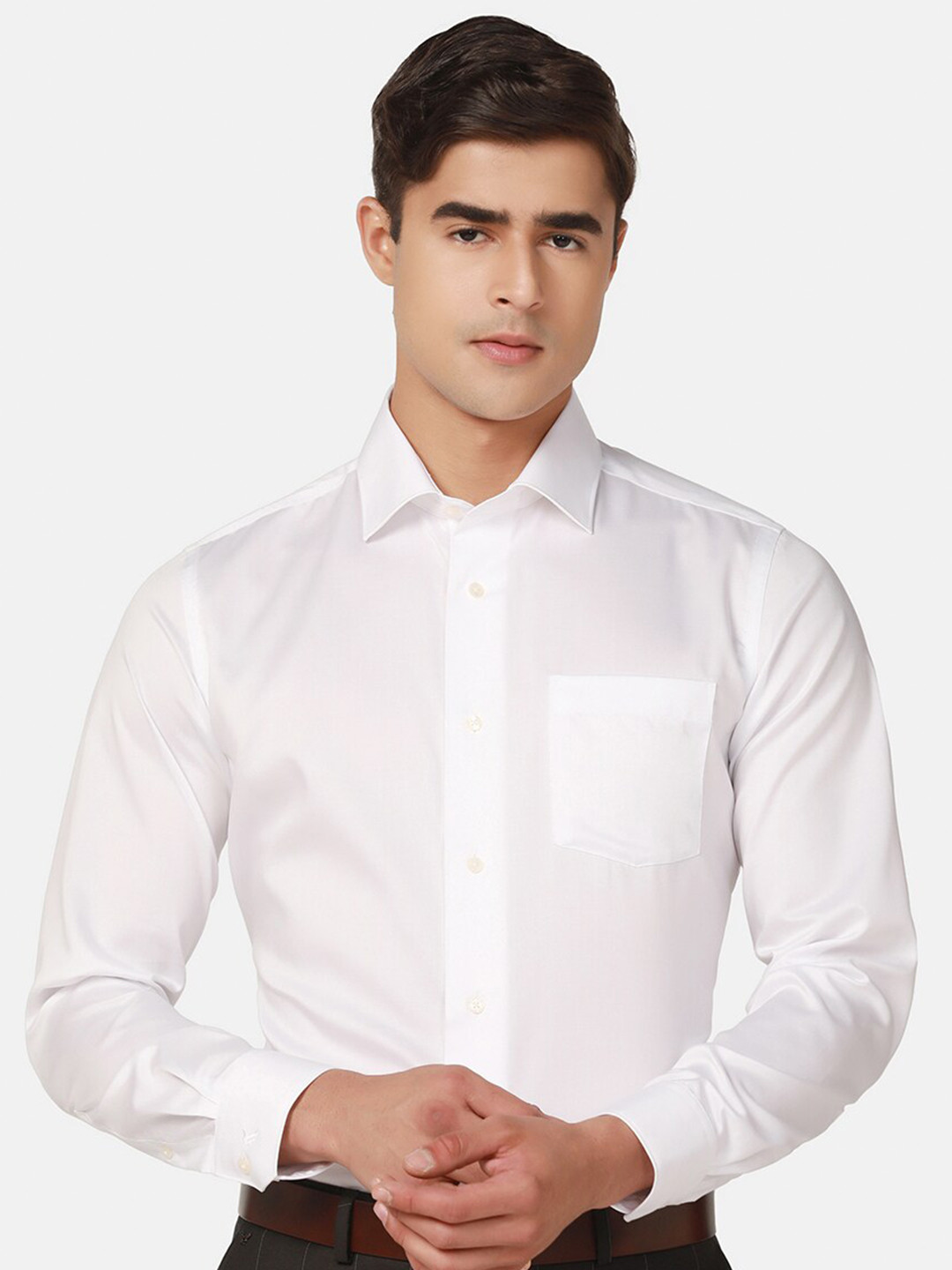 

Blackberrys India Slim Fit Pure Cotton Formal Shirt, White