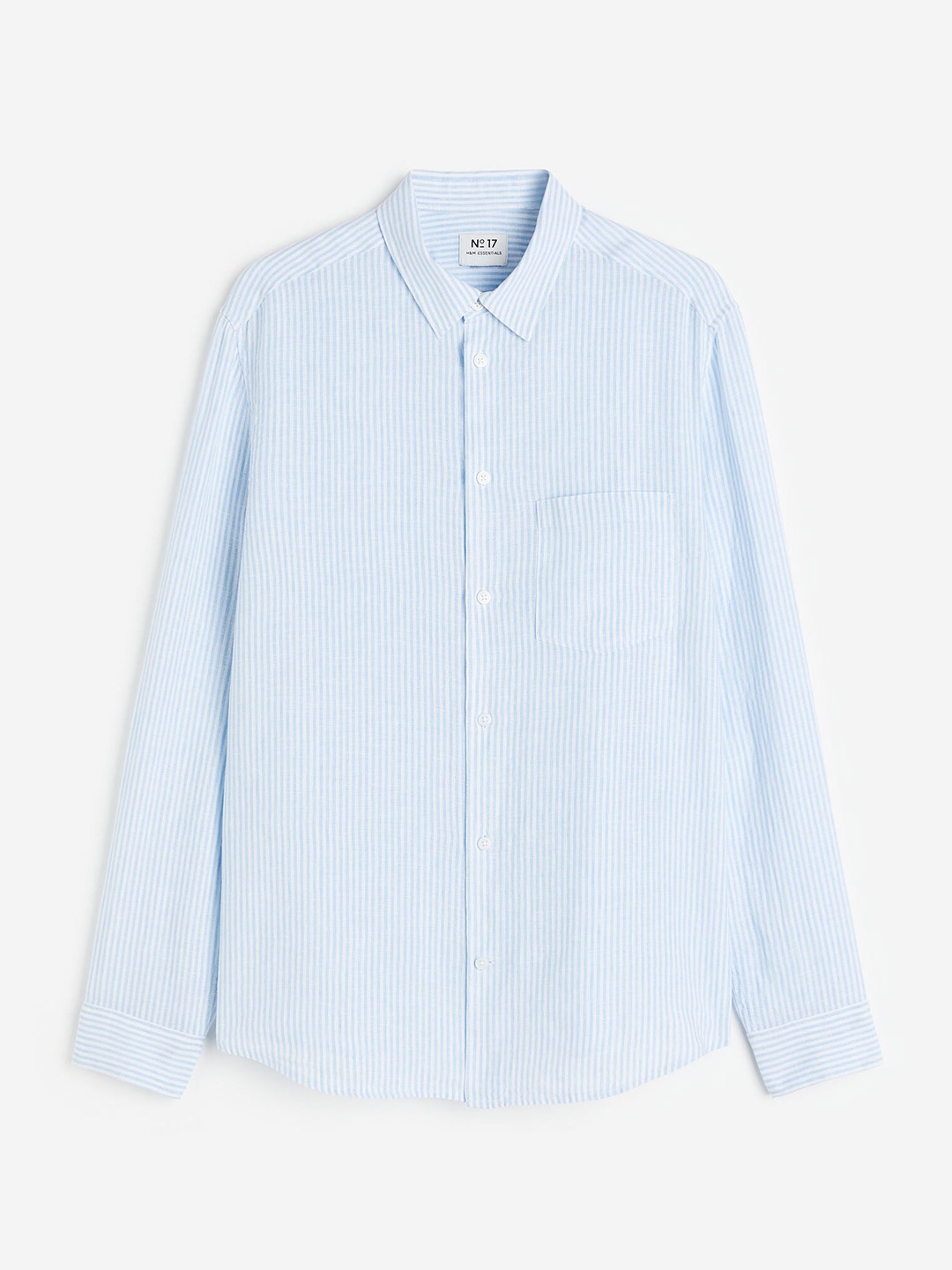 

H&M Men Essentials No 17: THE LINEN SHIRT, Blue