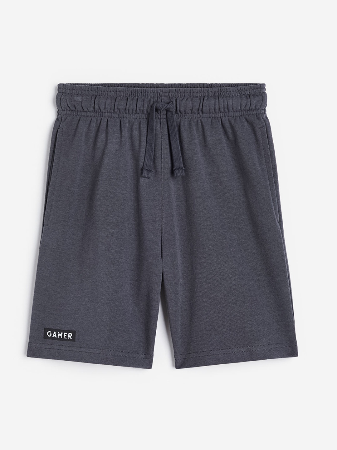 

H&M Boys Printed Sweatshorts, Grey