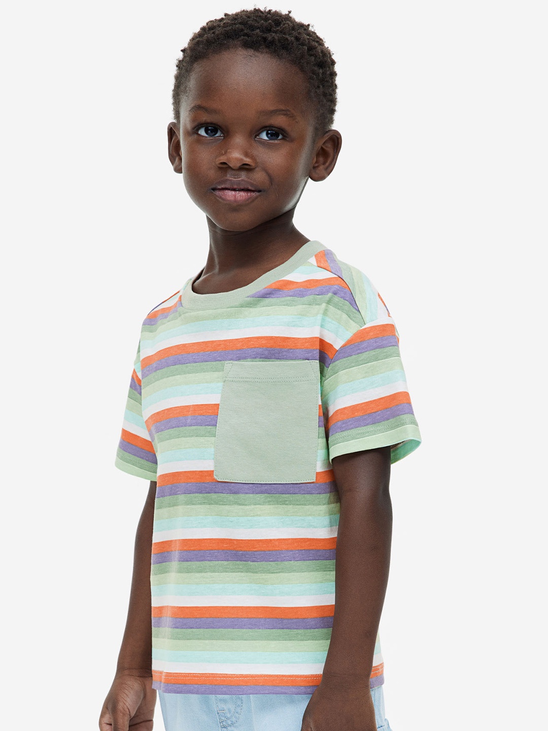 

H&M Boys 2-Pack T-Shirts, Grey
