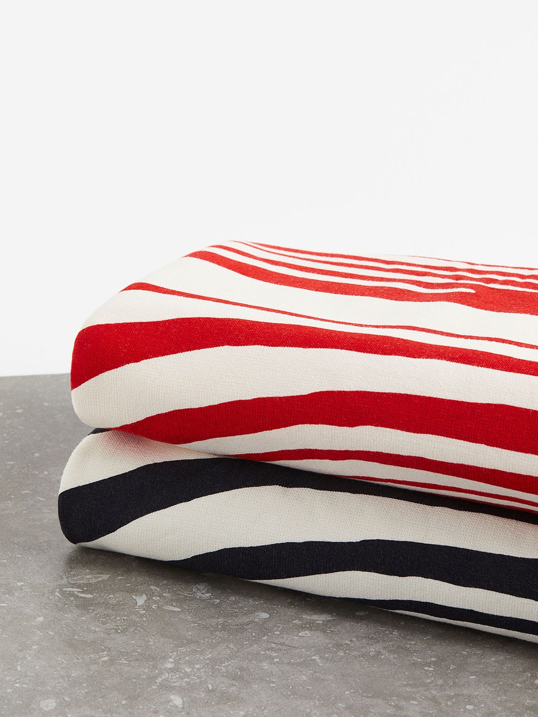 

H&M Printed Beach Towel, Black