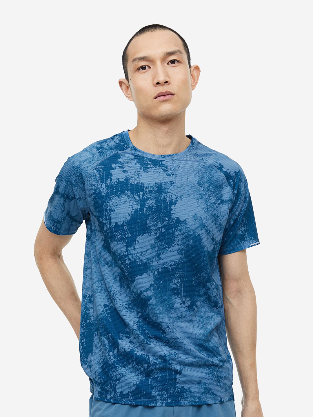 

H&M Men DryMove Running Top, Blue