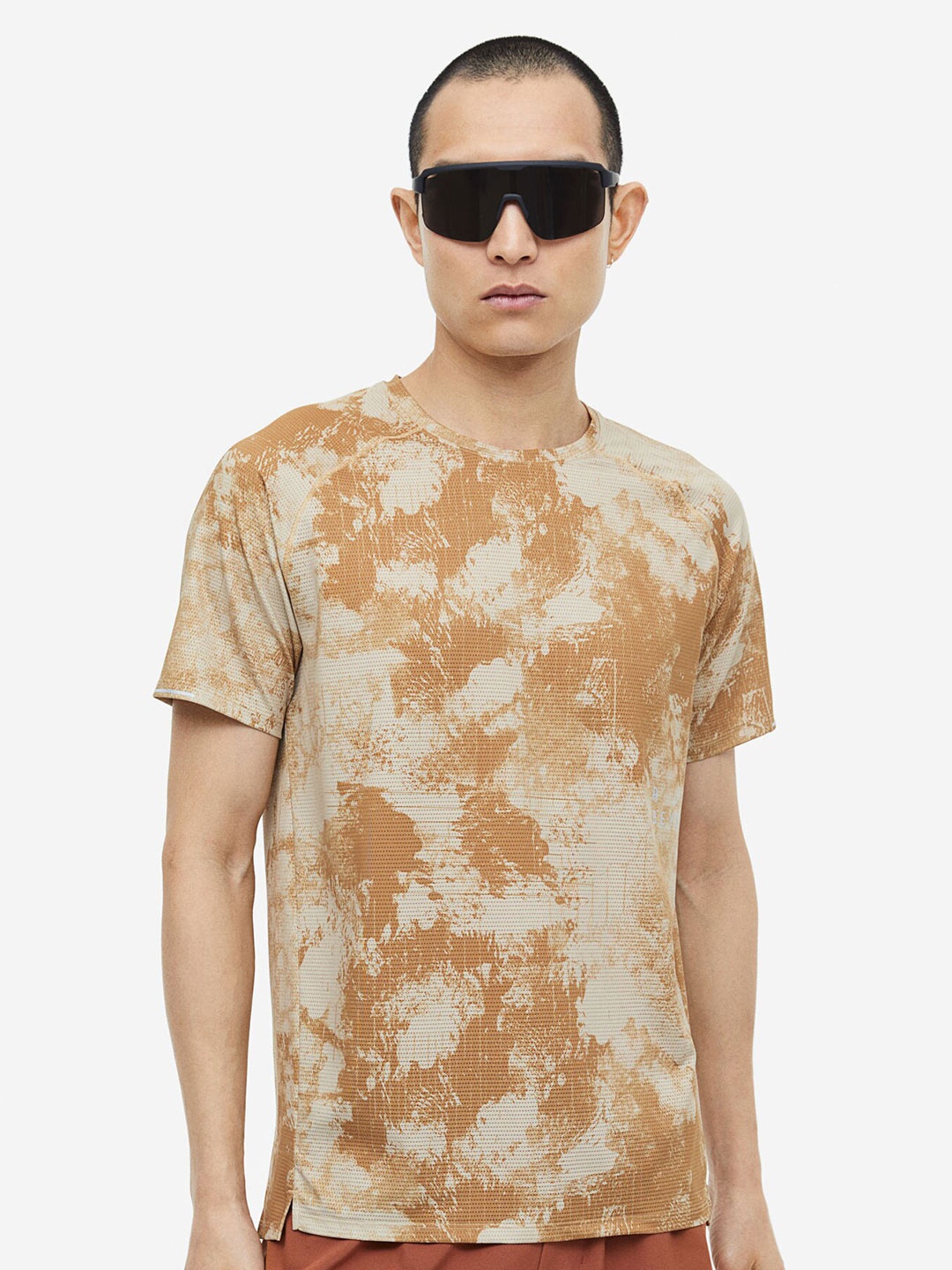 

H&M DryMove Running Top, Beige