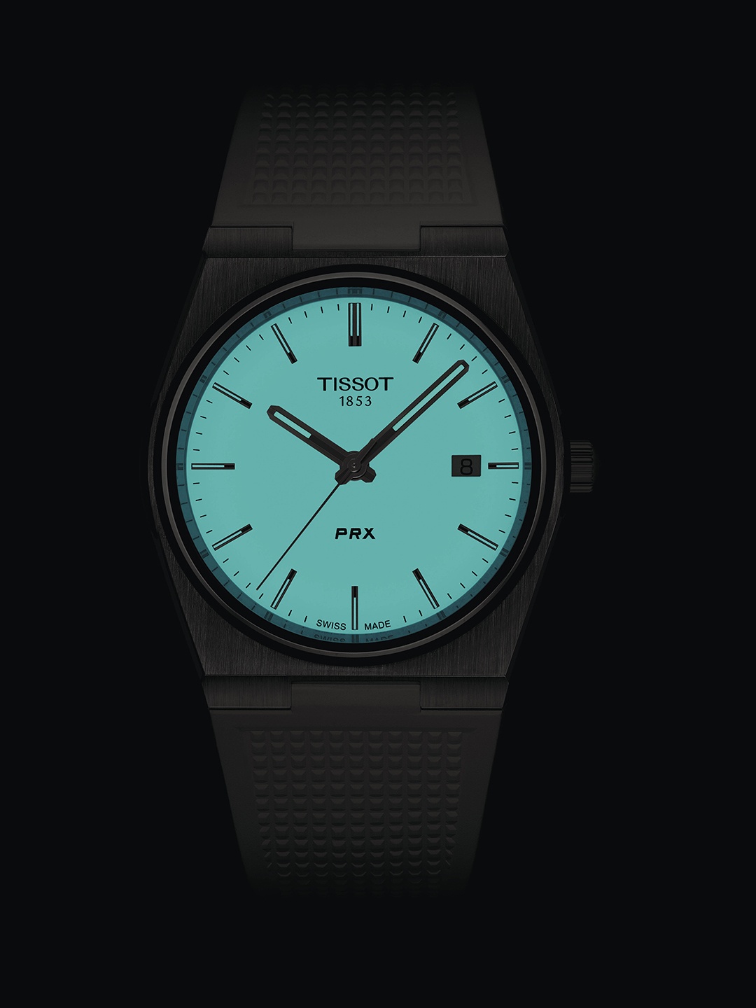 

TISSOT Men Straps Analogue Watch T1374101701100, White
