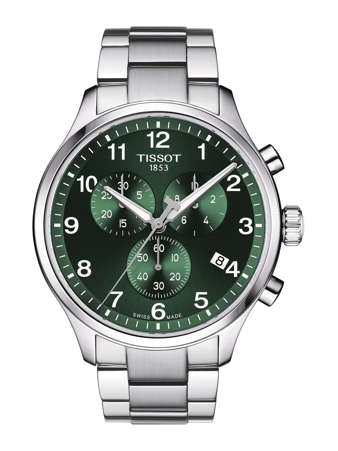 

TISSOT Men Stainless Steel T-Sport Quartz Watch T1166171109200, Green