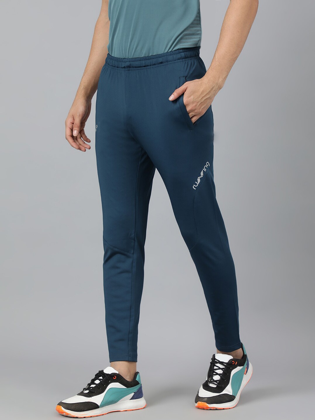

SPORT SUN Men Regular Fit Track Pants, Navy blue