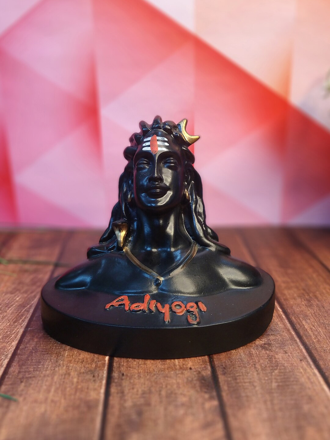

WENS Black Adiyogi Idol Showpiece