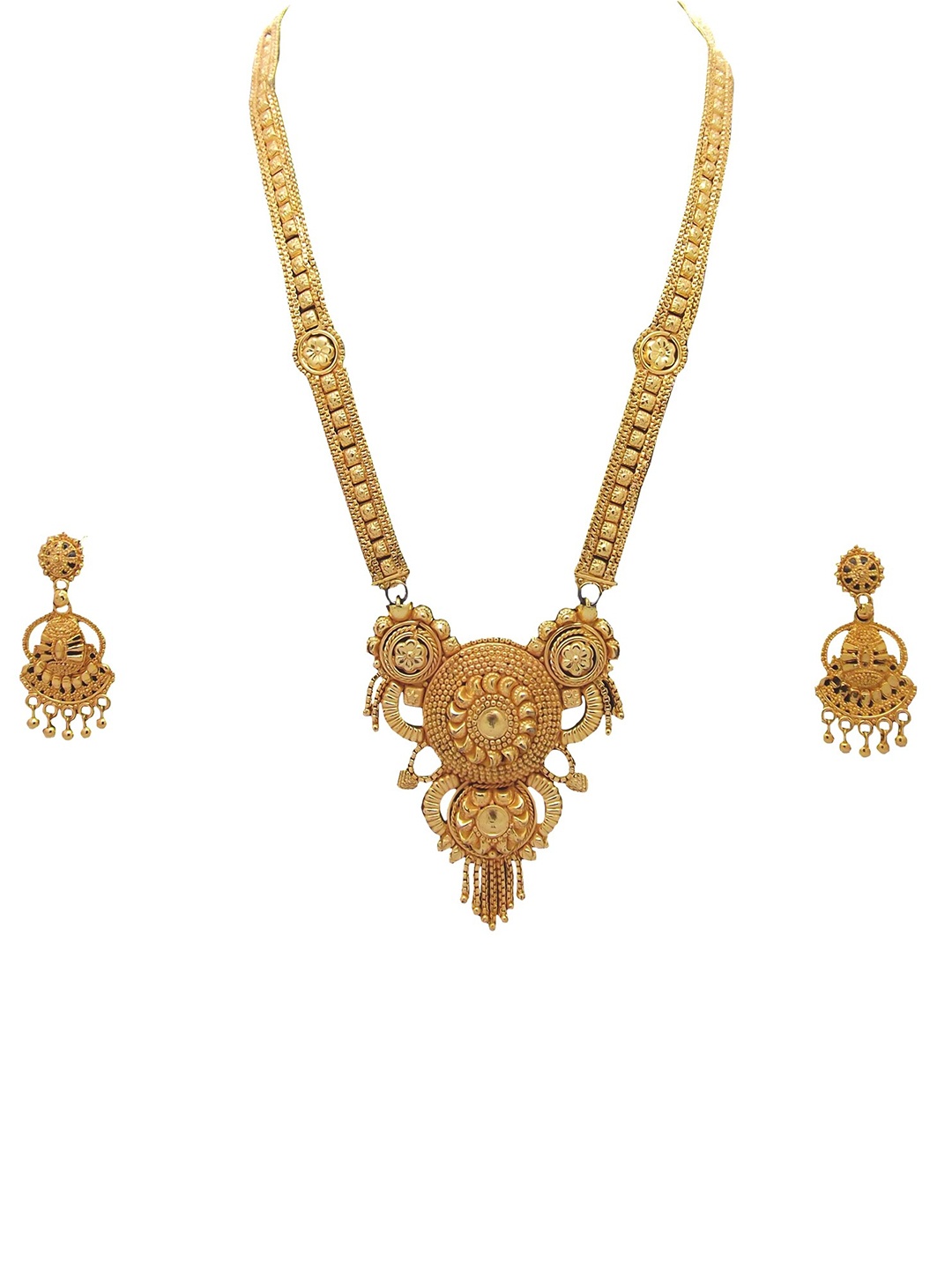 

FEMMIBELLA Gold-Plated Jewellery Set