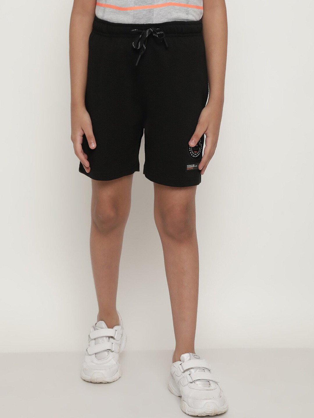 

Octave Boys Black Sports Shorts