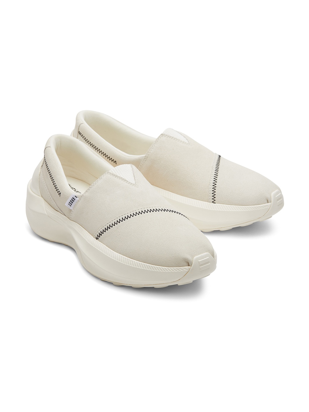 

TOMS Women Suede Slip-On Sneakers, Off white