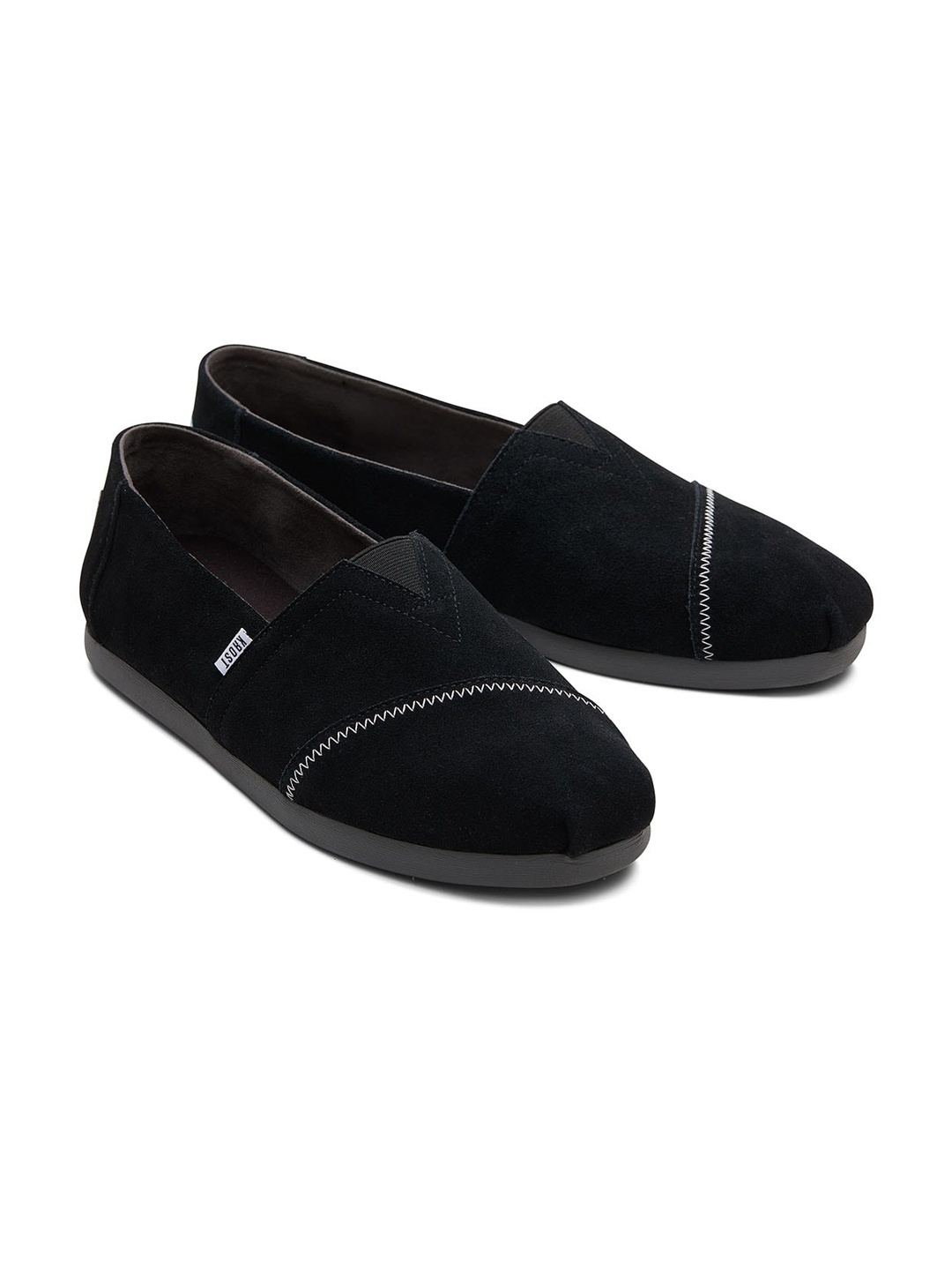 

TOMS Women Suede Slip-On Sneakers, Black