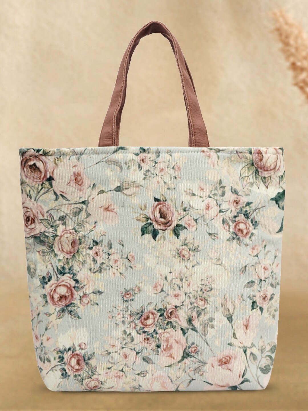 

Crazy Corner Floral Printed Lunch Bag, Blue