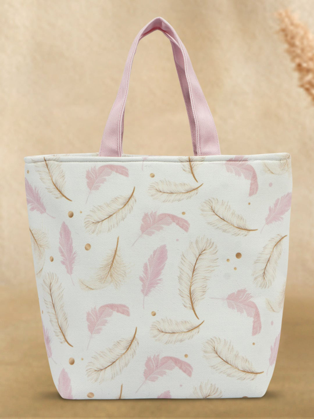 

Crazy Corner Printed Travel Lunch Bag, Pink