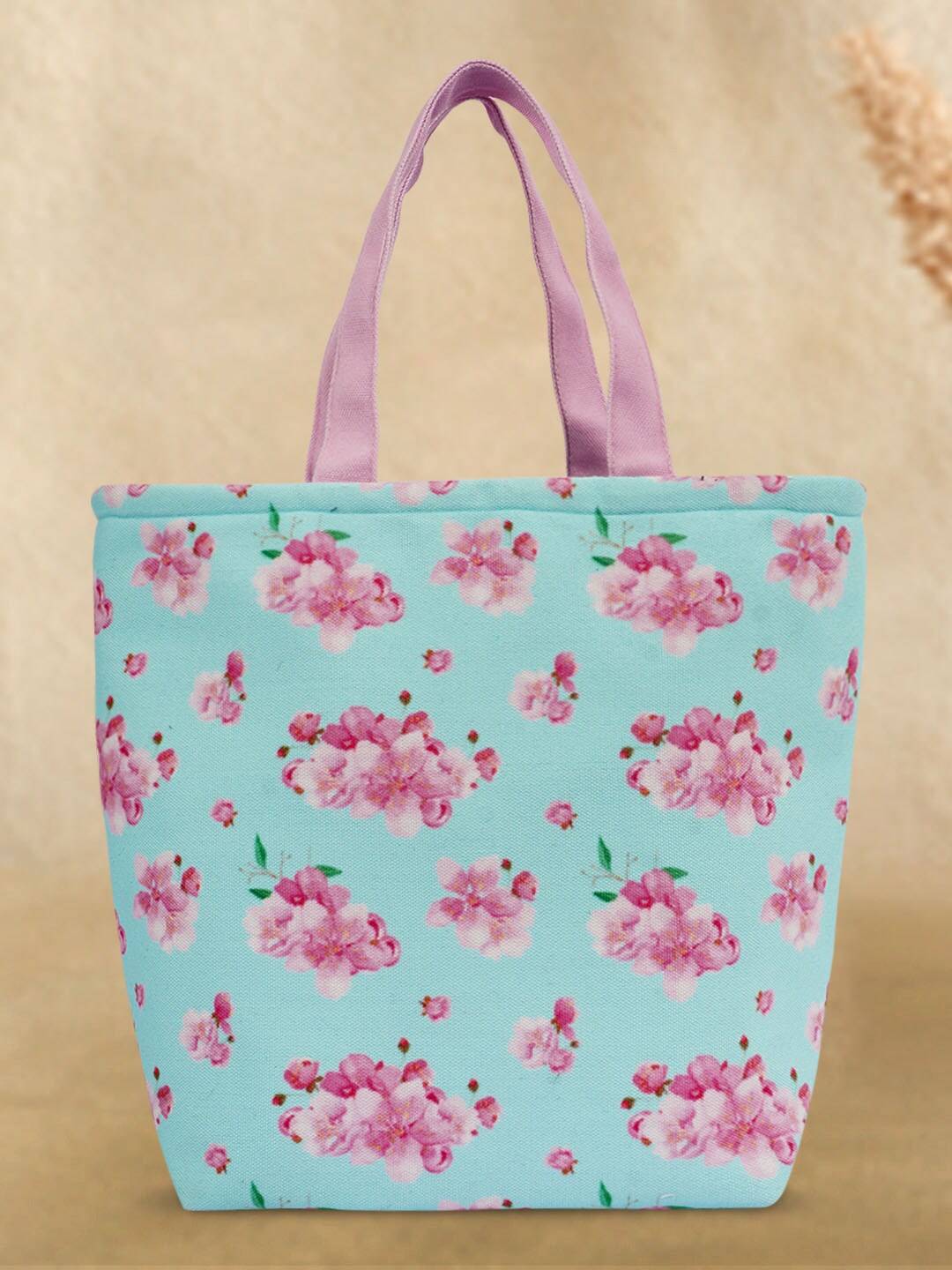 

Crazy Corner Floral Printed Travel Lunch Bag, Blue