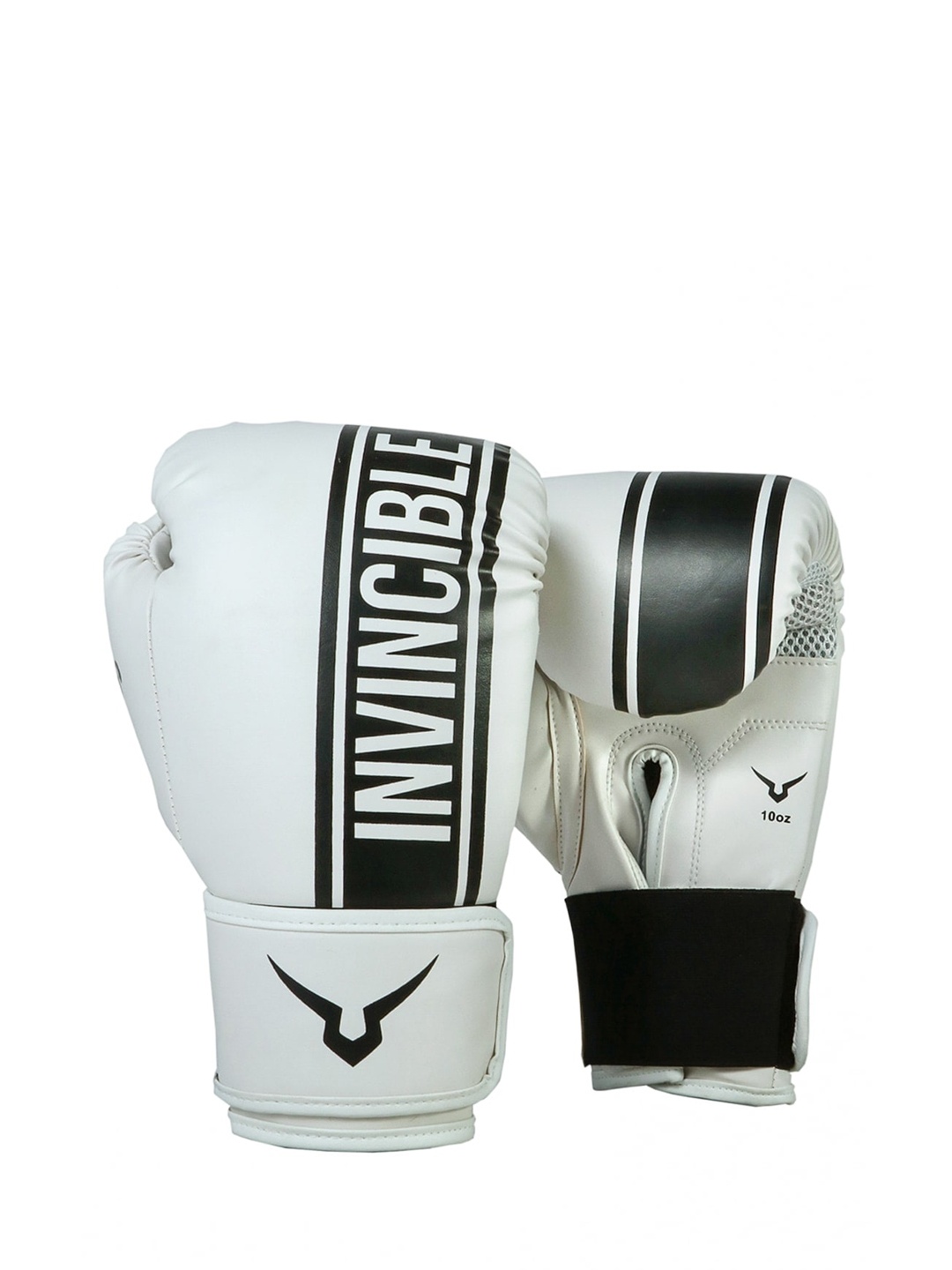 

Invincible Tejas Fitness Training Synthetic Leather Gloves, White