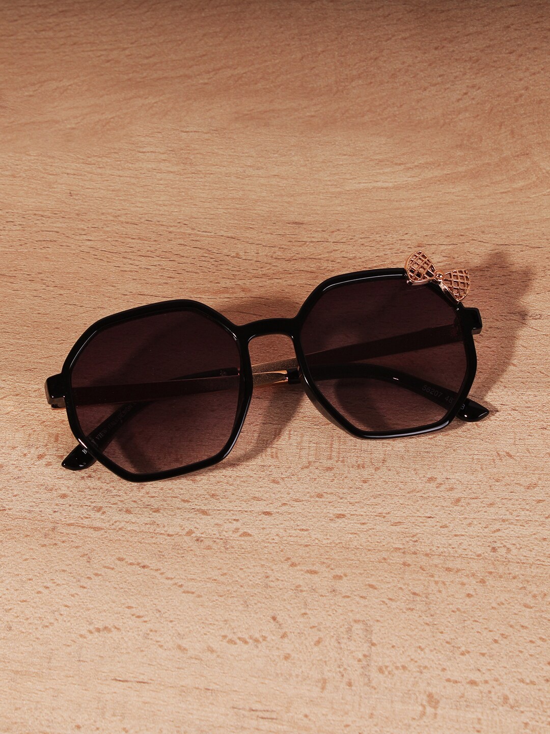 

DukieKooky Kids Square Sunglasses with UV Protected Lens DKSG399J, Black