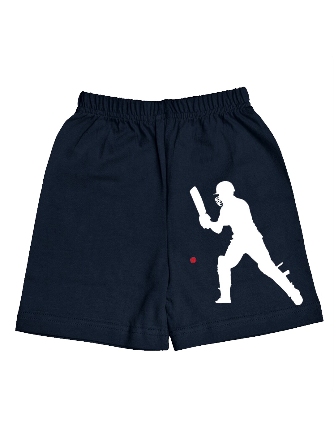 

A.T.U.N. Boys Graphic Printed Cotton Shorts, Navy blue