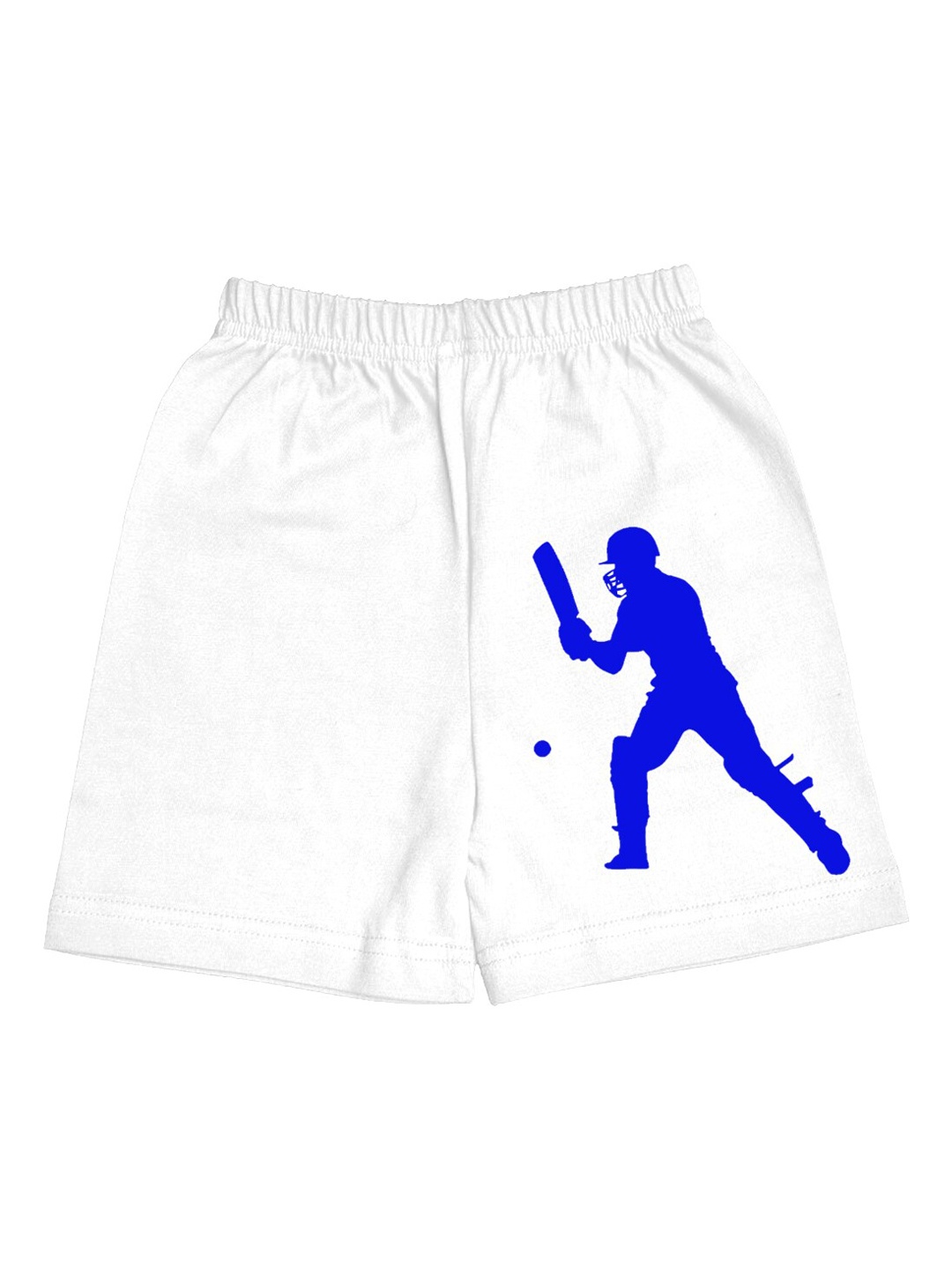 

A.T.U.N. Boys Graphic Printed Mid-Rise Cotton Shorts, White