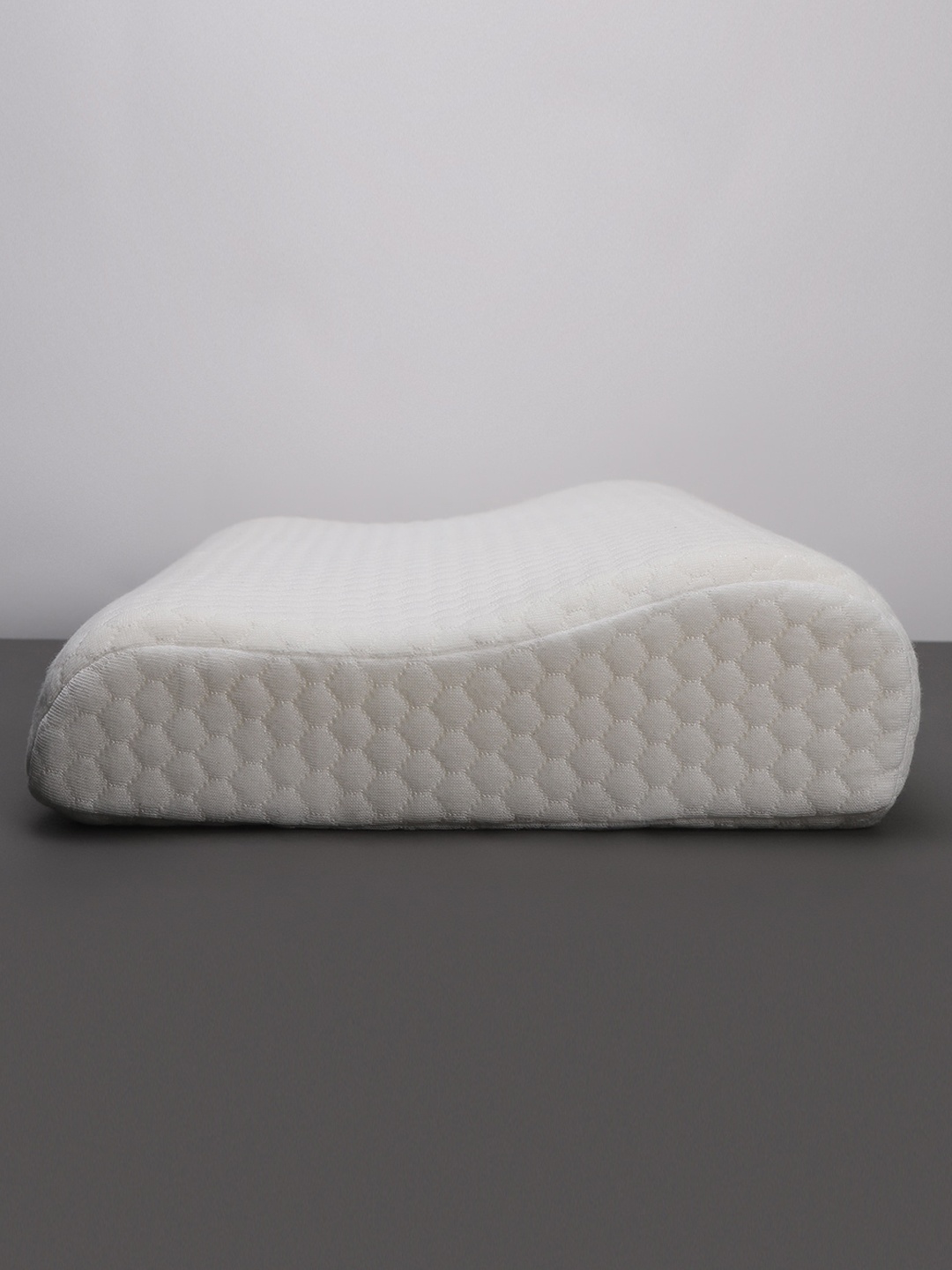 

LA VERNE White Cooling Gel Infused Pincore Breathable Contour Memory Foam Pillow