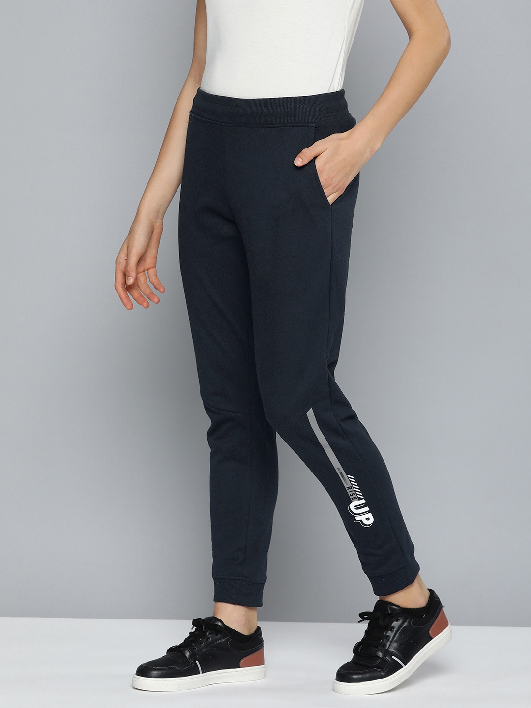 

HRX by Hrithik Roshan Solid Track Pants, Blue