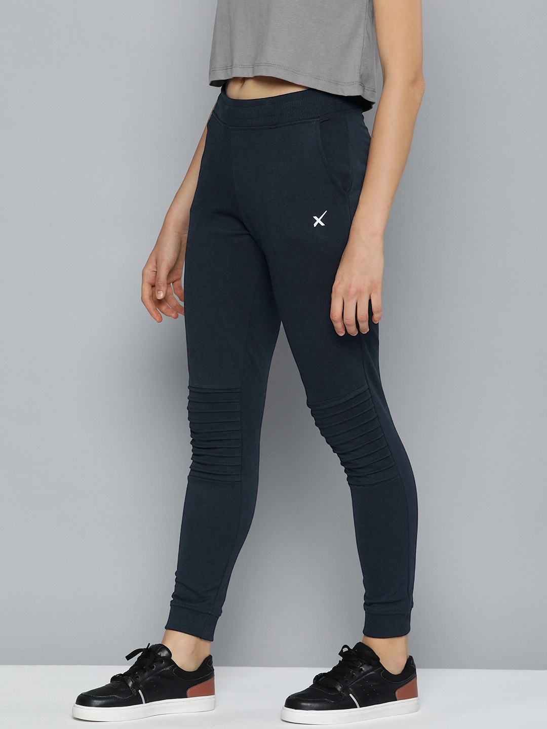 

HRX by Hrithik Roshan Solid Track Pants, Blue