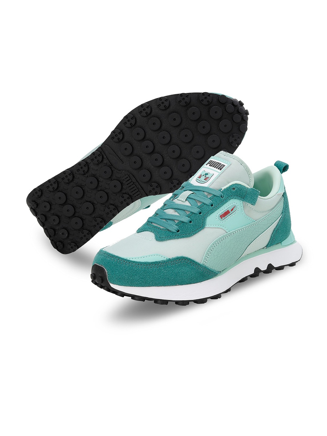 

PUMA x POKEMON Rider FV Bulbasaur Youth Sneakers, Green