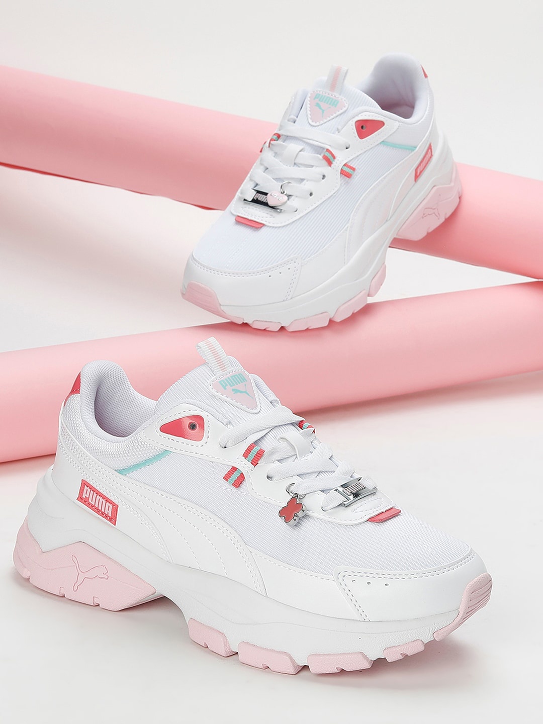 

Puma Women Cassia Via Charms Sneakers, White