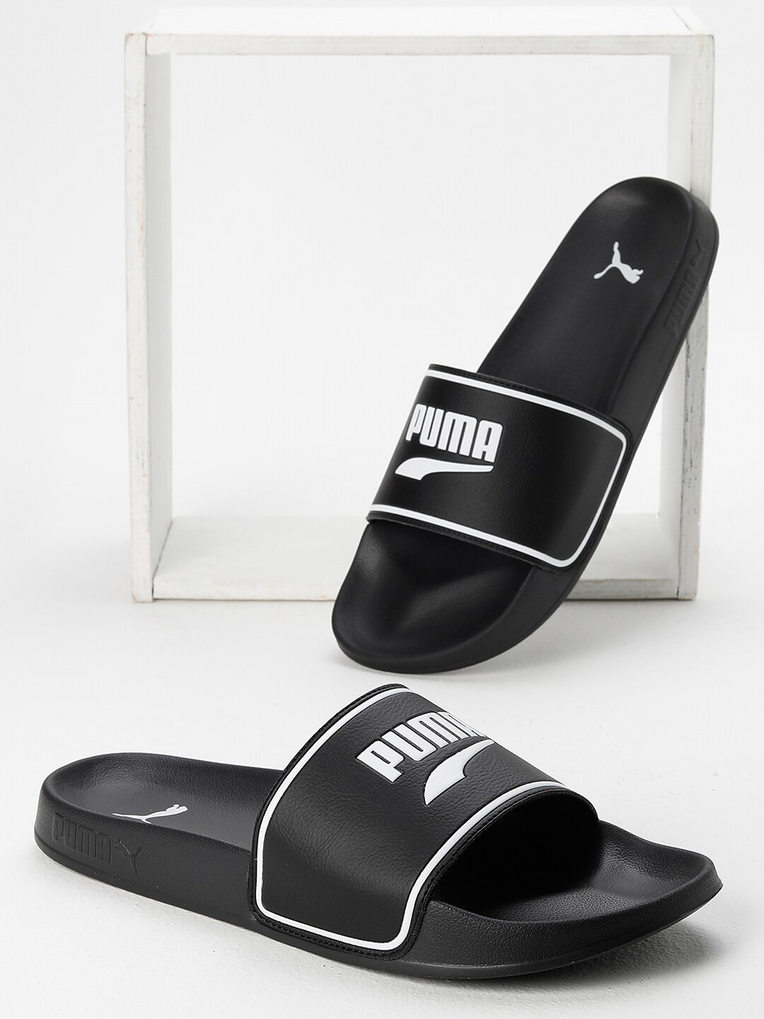 

Puma Leadcat 2.0 Elevate Printed Sliders, Black