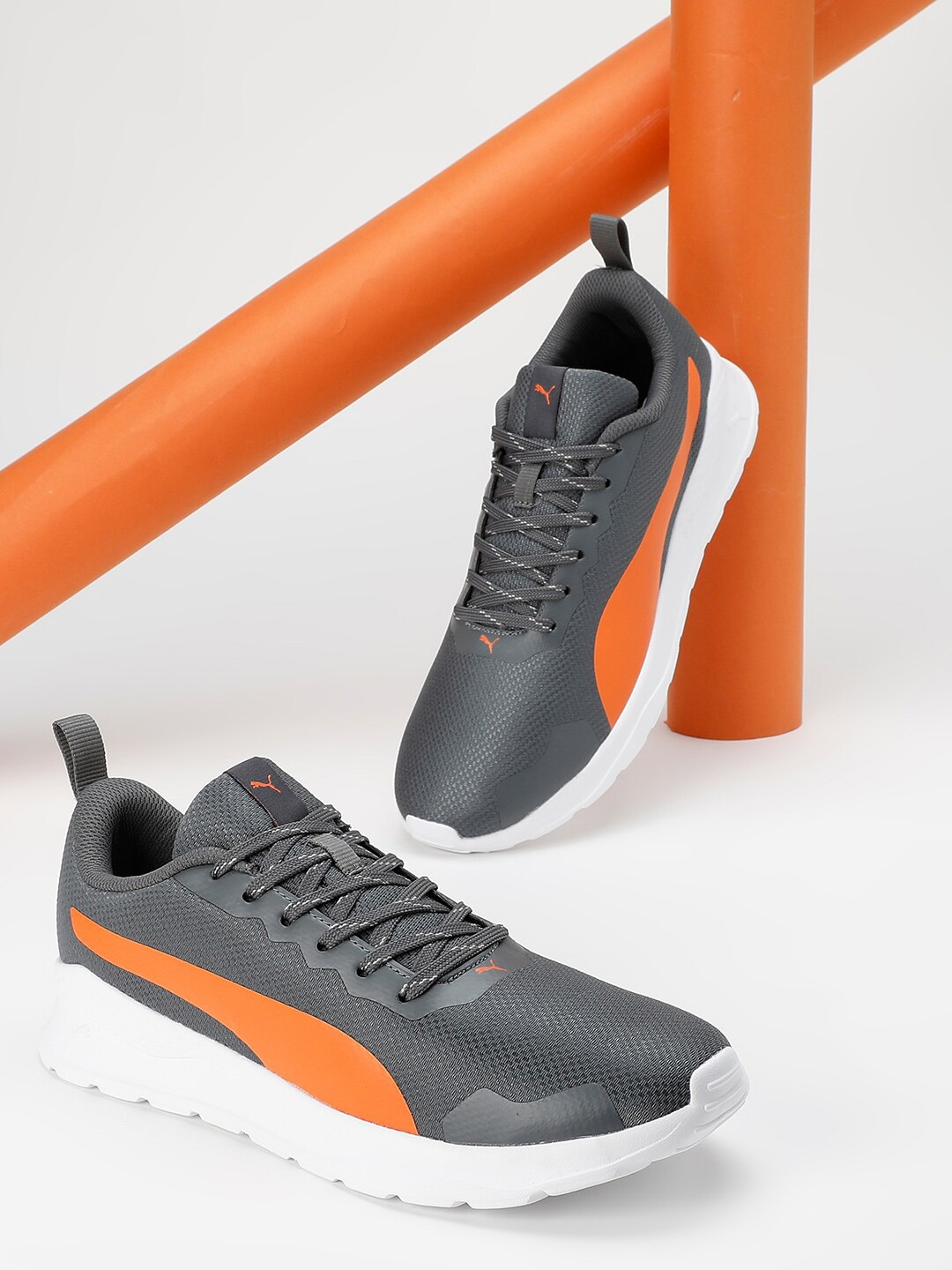 

Puma Kenton Textile Sneakers, Grey