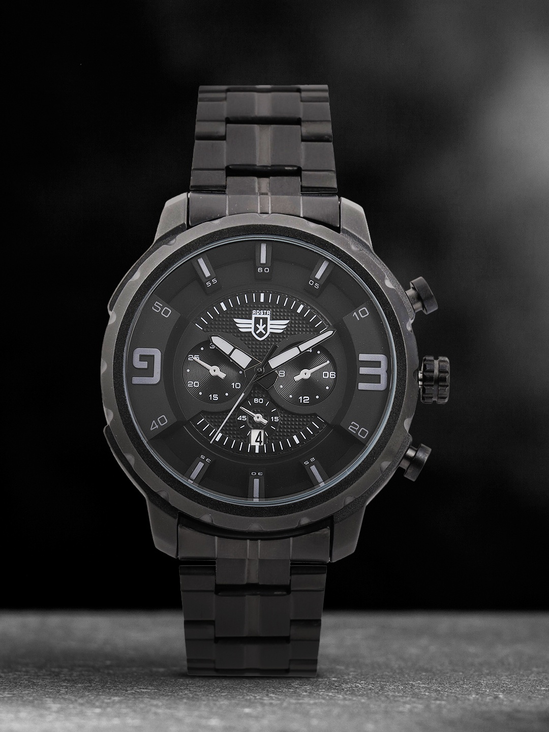 

Roadster Men Black Analogue Watch
