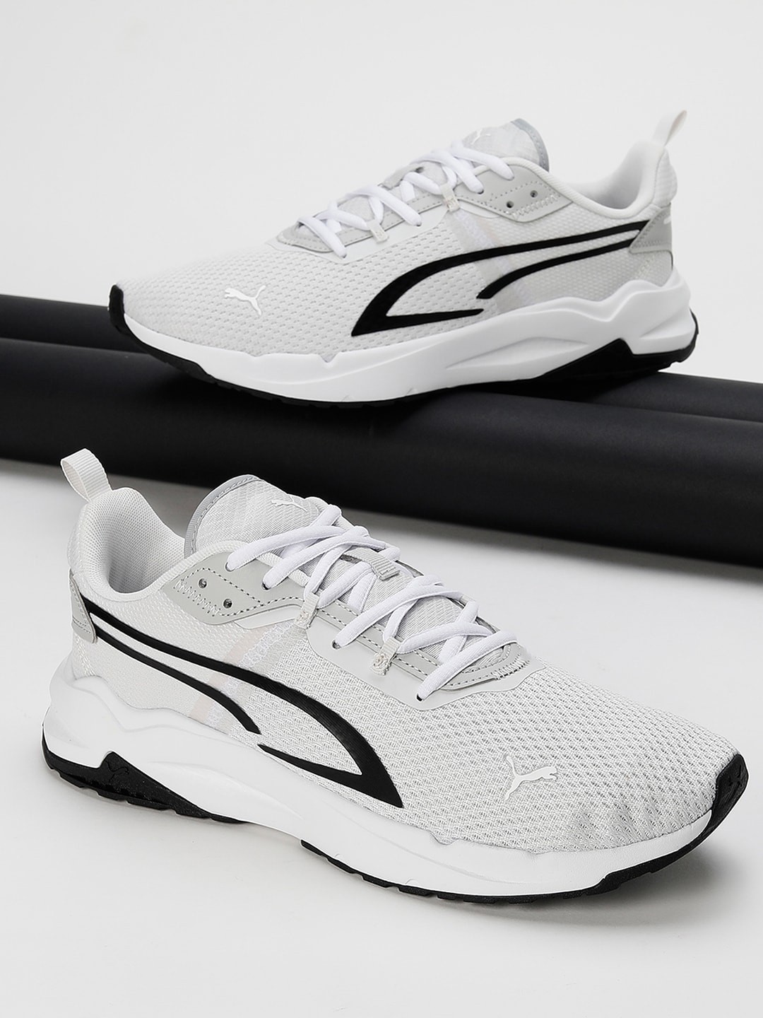 

Puma Stride Mesh Sneakers, Grey