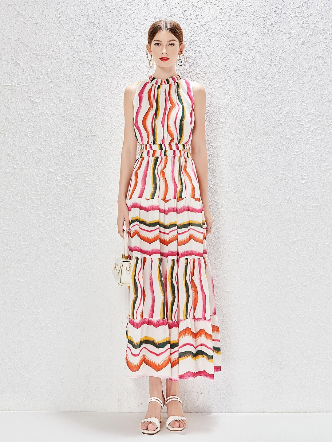 

JC Collection Multicoloured Print Maxi Dress, Multi