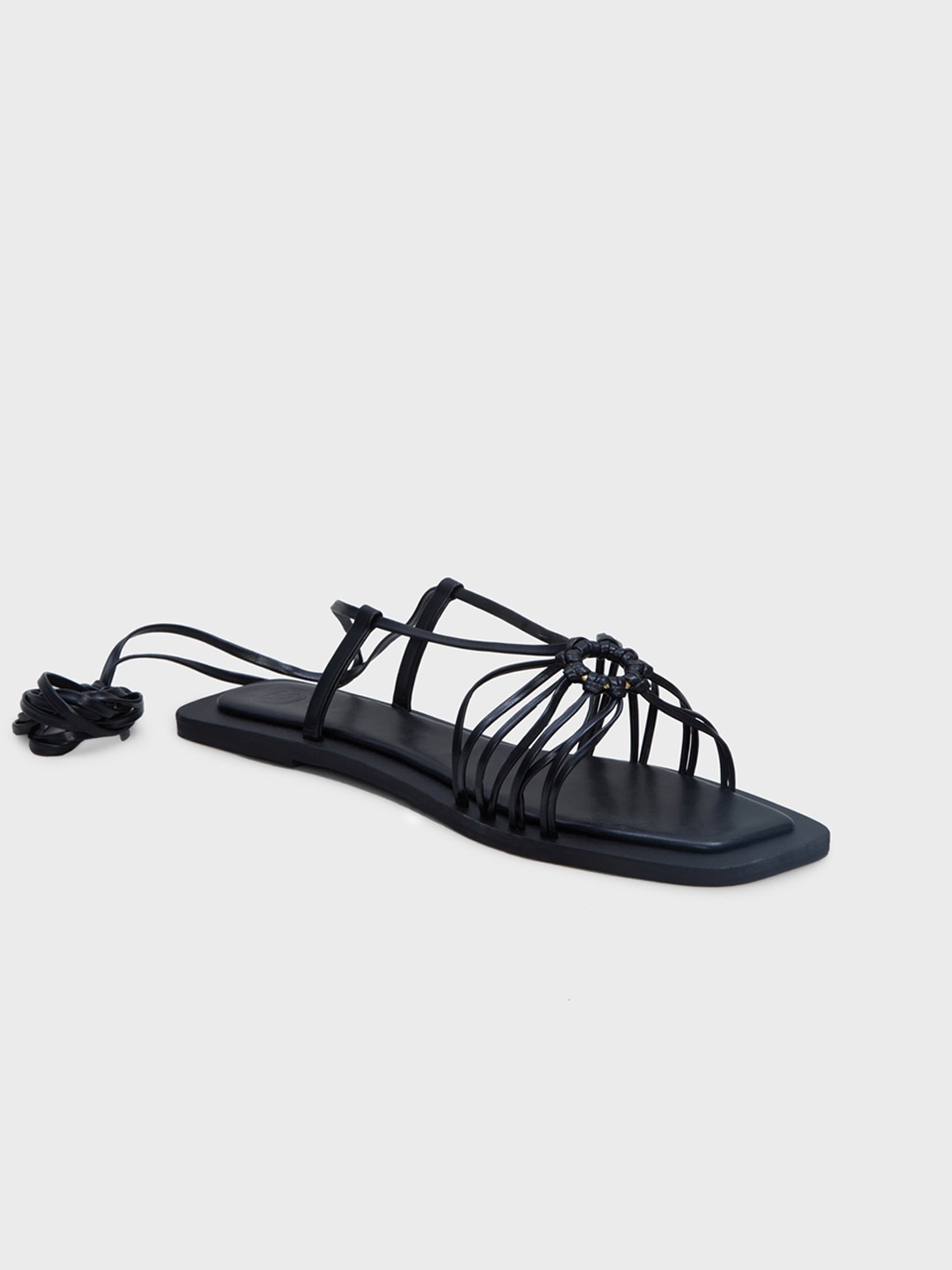 

20Dresses Black Strappy High-Top Gladiators