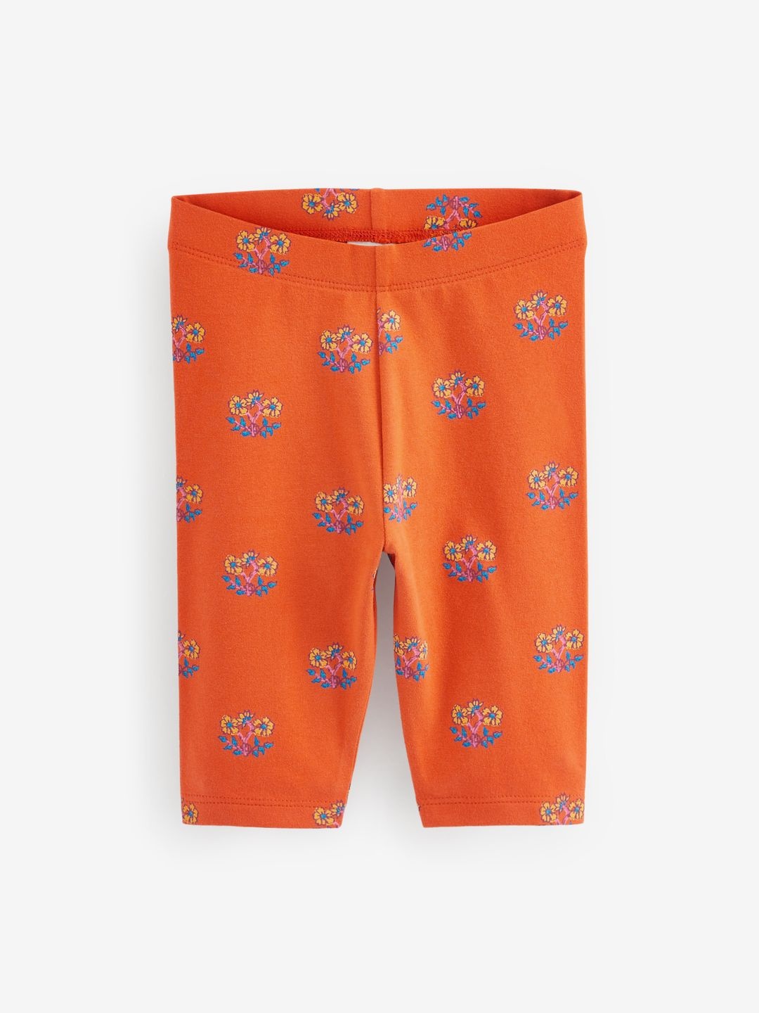 

NEXT Girls Floral Printed Leggings, Orange