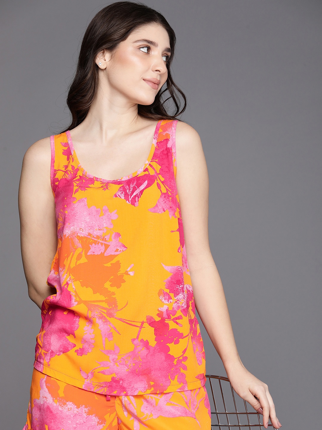 

NEXT Printed Night suit, Pink