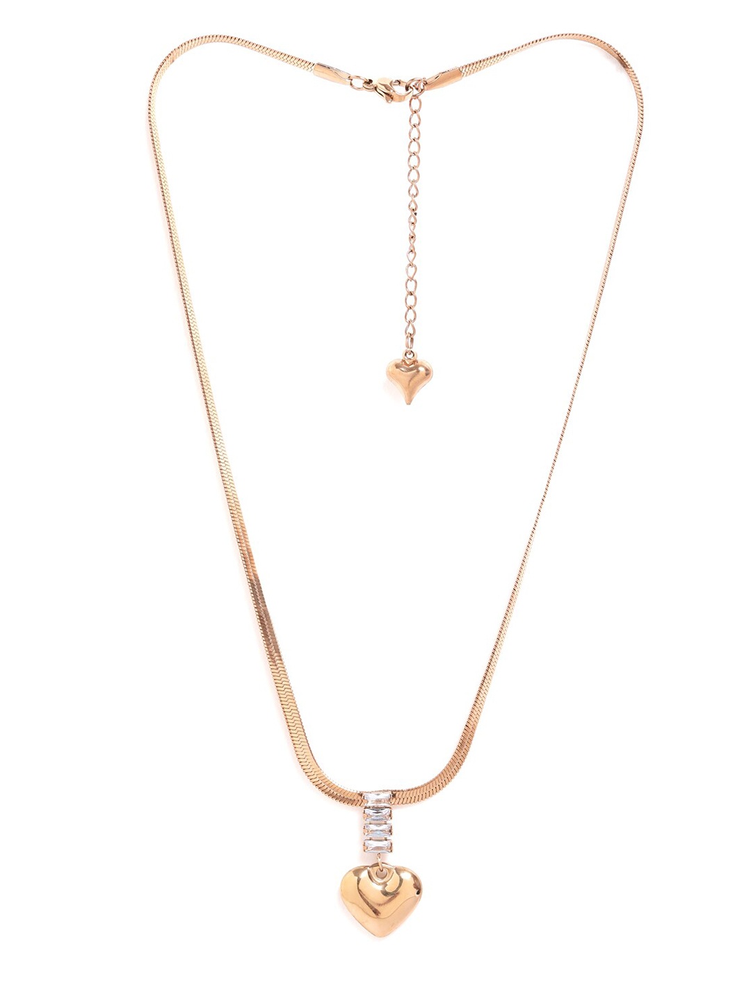 

EL REGALO Stainless Steel Gold-Plated Lobster Closure Chain
