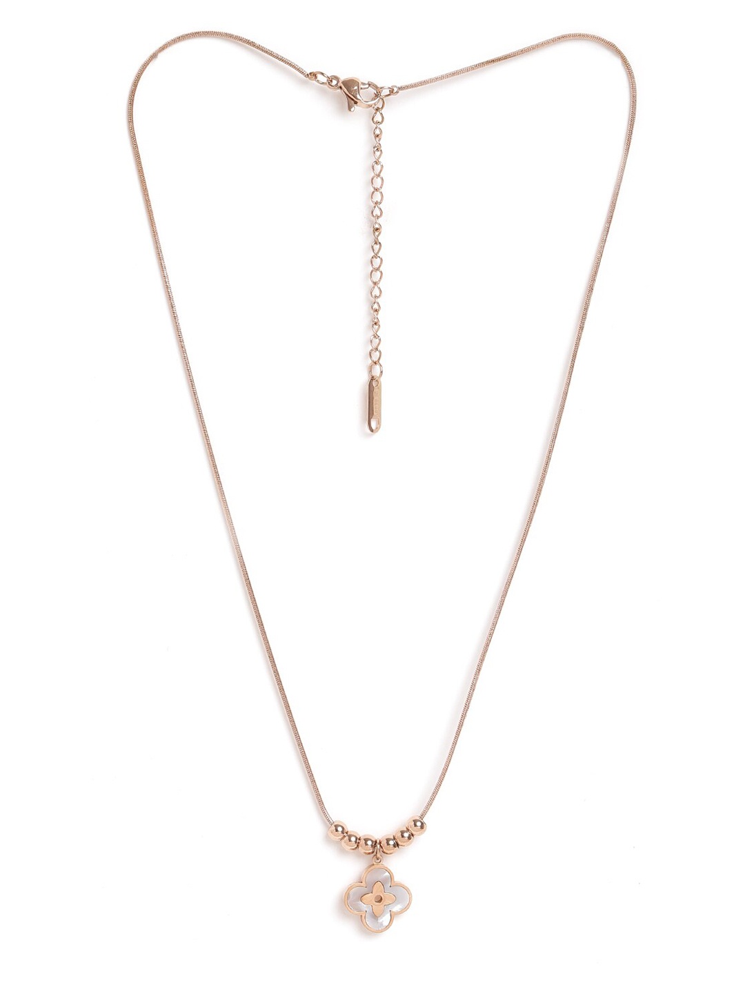 

EL REGALO Stainless Steel Gold-Plated Lobster Closure Chain