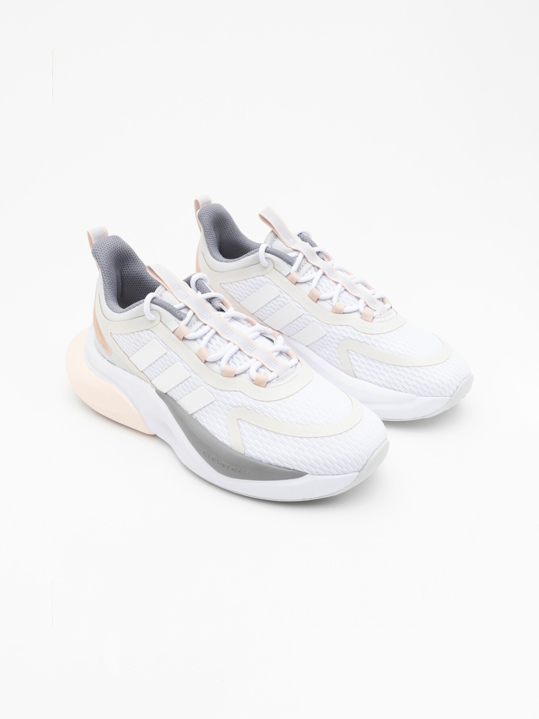

ADIDAS Women AlphaBounce +Running Shoes, White