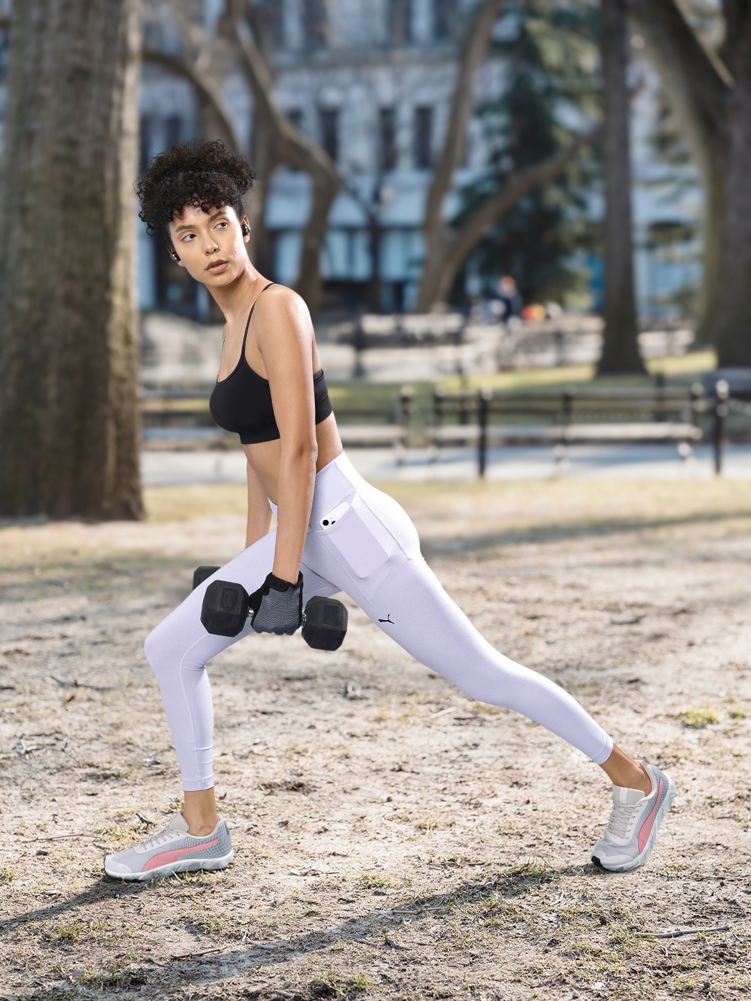 

Puma Women dryCELL Studio Your Move Yogini 7/8 Tights, Lavender