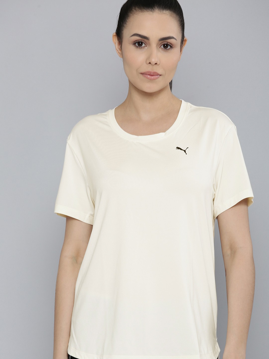 

Puma Studio Yogini Lite dryCELL SSustainable Top, Off white